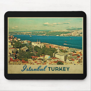 Vintage Istanbul Turkey Mouse Pad