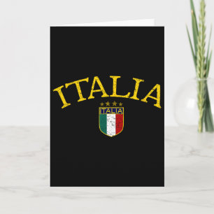 Vintage Italia Soccer Card