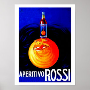 Vintage Italian aperitivo advertising Poster