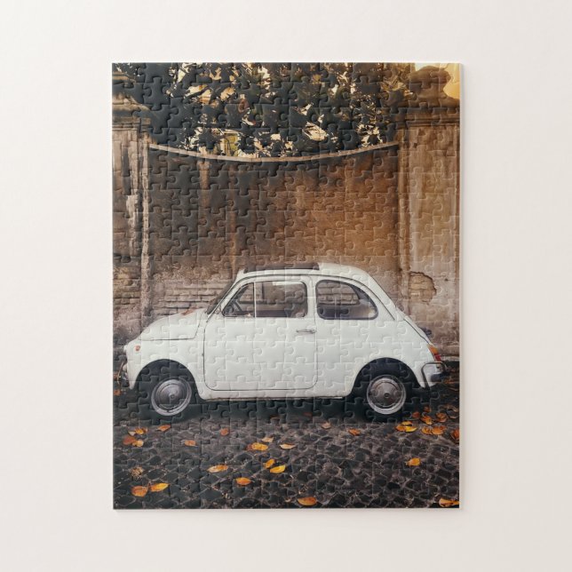 Vintage Italian Car Jigsaw Puzzle (Vertical)