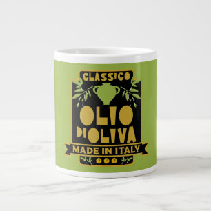 Vintage Italian Olive Oil     Large Coffee Mug