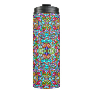 VINTAGE ITALIAN ORNAMENTAL THERMAL TUMBLER