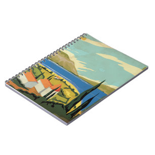 Vintage Italian Poster Notebook