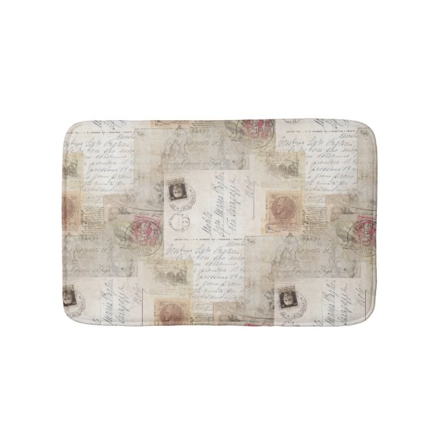Vintage Italian Rome Bathmat (Front)