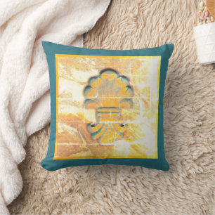 Vintage Italian Style Medallion Cushion