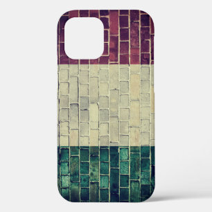 Vintage Italy flag Case-Mate iPhone Case