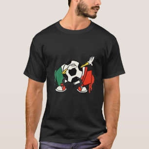 Vintage Italy Flag Soccer Sport Flag Italian Citiz T-Shirt