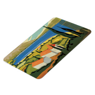 Vintage Italy Poster Magnet