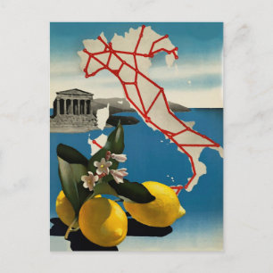Vintage Italy Travel Postcard
