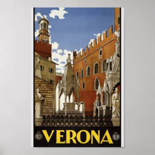 Vintage Italy Travel Poster