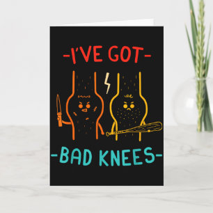 Vintage, Ive Got Bad Knees Card