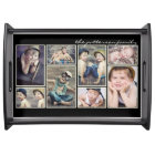 Vintage Ivory Framed Personalised Photo Collage