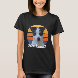 Vintage Jack Russell Dog Tshirt -Jack Russell Mum