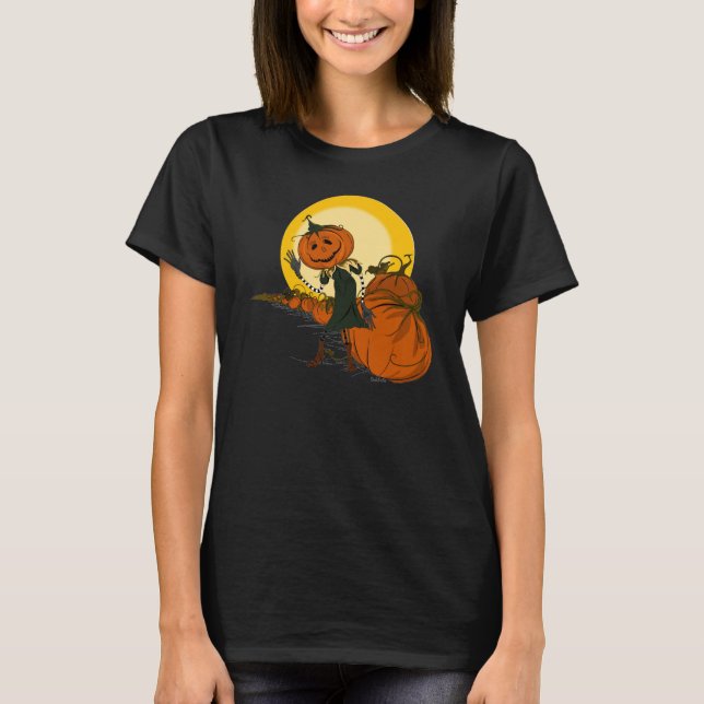 Vintage Jackolantern Halloween T-Shirt (Front)