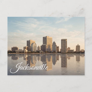 Vintage Jacksonville Florida Travel Postcard