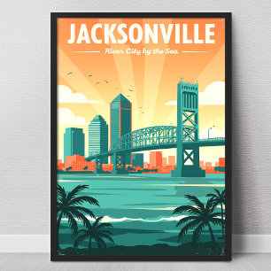 Vintage Jacksonville Poster