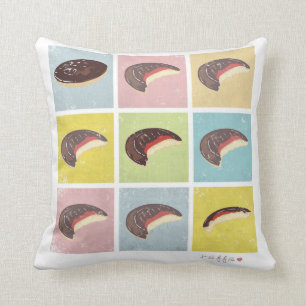 Vintage Jaffa Cakes Pillow