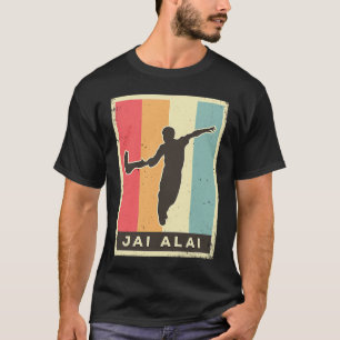 Vintage Jai Alai Sport Retro Poster T-Shirt