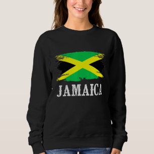 Vintage Jamaica Flag I Love Jamaica Sweatshirt