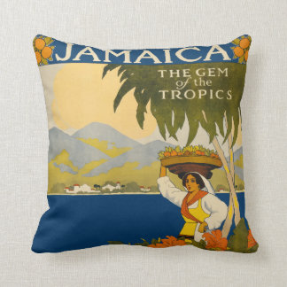 Vintage Jamaica Pillow