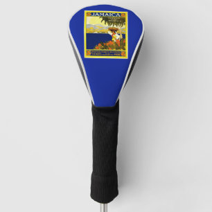 Vintage Jamaica The Gem of the Tropics Golf Head Cover