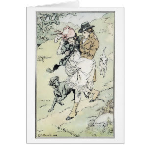 Vintage Jane Austen - Carrying Her Downhill,