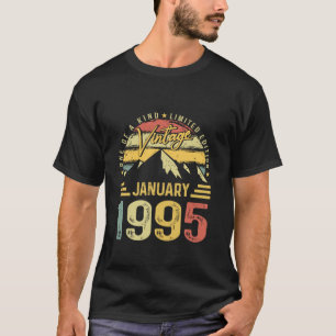 Vintage January 1995 30th Birthday 30 Years Old Me T-Shirt