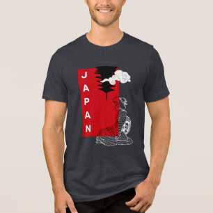 Vintage Japan Geisha Traditional Shirt