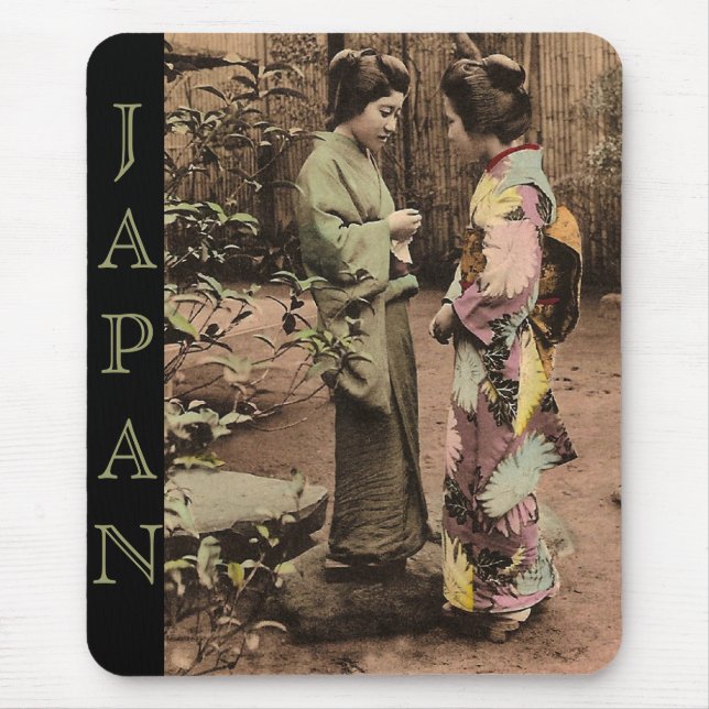 Vintage Japan Mouse Pad (Front)