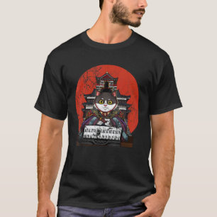 Vintage Japan Synthesizer Cat Analogue Synth Retro T-Shirt