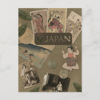 Vintage Japan Travel Postcard