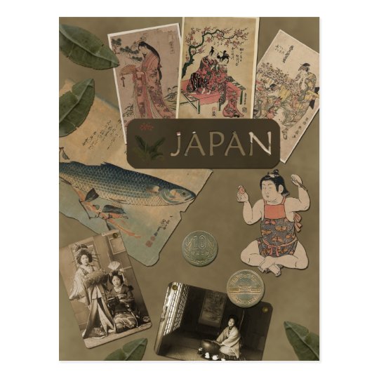 Vintage Japan Travel Postcard