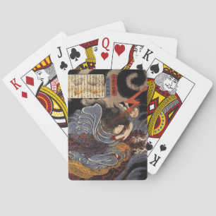 Vintage Japanese Art - Kuniyoshi Playing Cards