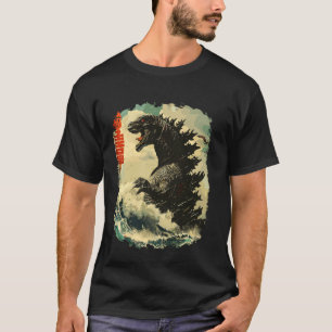 Vintage Japanese Art Legendary Dragon Kaiju T-Shirt