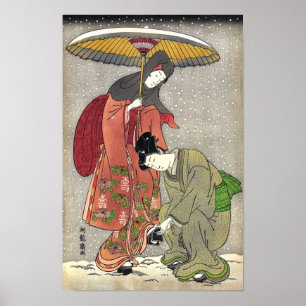 Vintage Japanese Art Poster