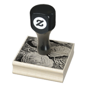 Vintage Japanese Art Rubber Stamp