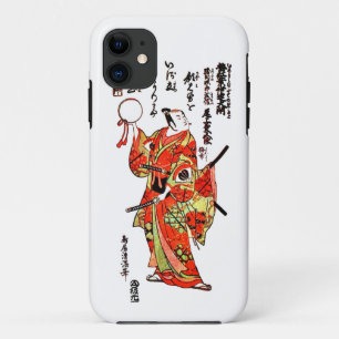 Vintage Japanese Art - Samurai iPhone 11 Case