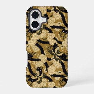 Vintage Japanese Butterfly G.A. Audsley Pattern iPhone 16 Case