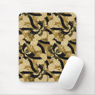 Vintage Japanese Butterfly G.A. Audsley Pattern Mouse Pad