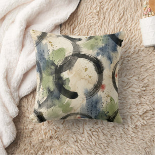 Vintage Japanese Calligraphy Art (3) Cushion