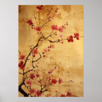 Vintage Japanese Cherry Blossom