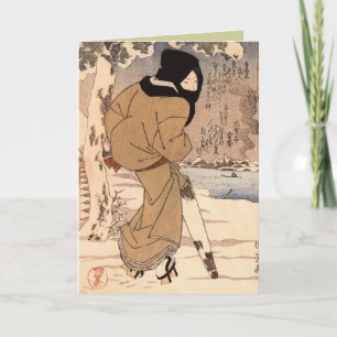 Vintage Japanese Christmas Cards for the Holidays