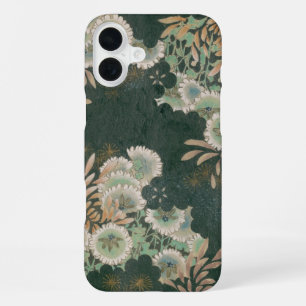 Vintage Japanese Chrysanthemum Phone Case    Snow 