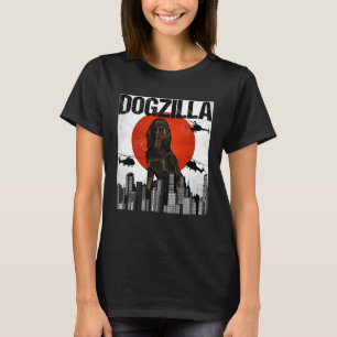 Vintage Japanese Dogzilla Gordon Setter T-Shirt