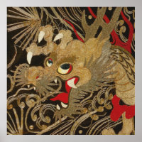 Vintage Japanese Dragon