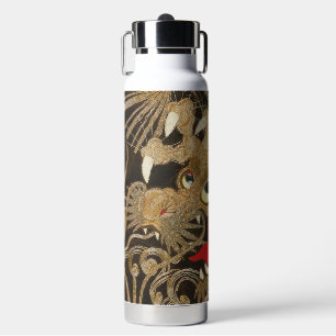 Vintage Japanese Dragon Water Bottle