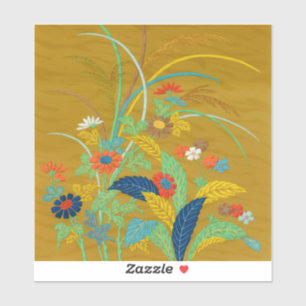 Vintage Japanese Floral Wildflower G.A. Audsley