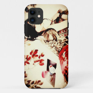 Vintage Japanese Girl iPhone 11 Case