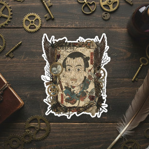 Vintage Japanese Gothic Collage –