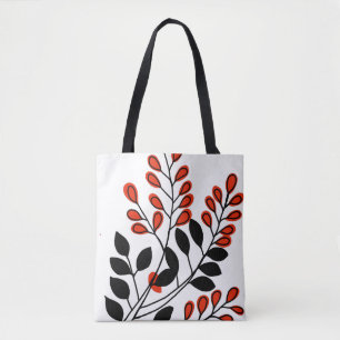 Vintage japanese Hanafuda art July leaf 1 Tote Bag
